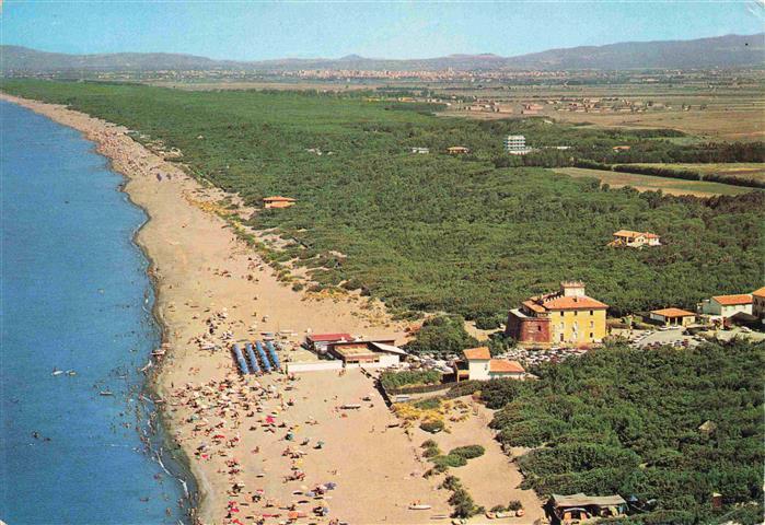 Marina di Bibbona Livorno IT Veduta aerea