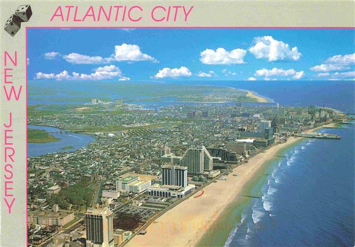 Atlantic City New Jersey USA Fliegeraufnahme