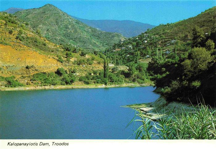 Troodos Mountains Cyprus Zypern Kalopanayiotis Dam