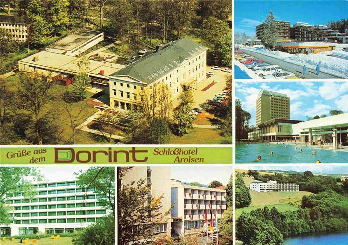 Arolsen Bad Dorint Schlosshotel Teilansichten