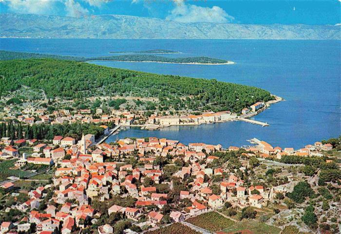 Jelsa Croatia Fliegeraufnahme