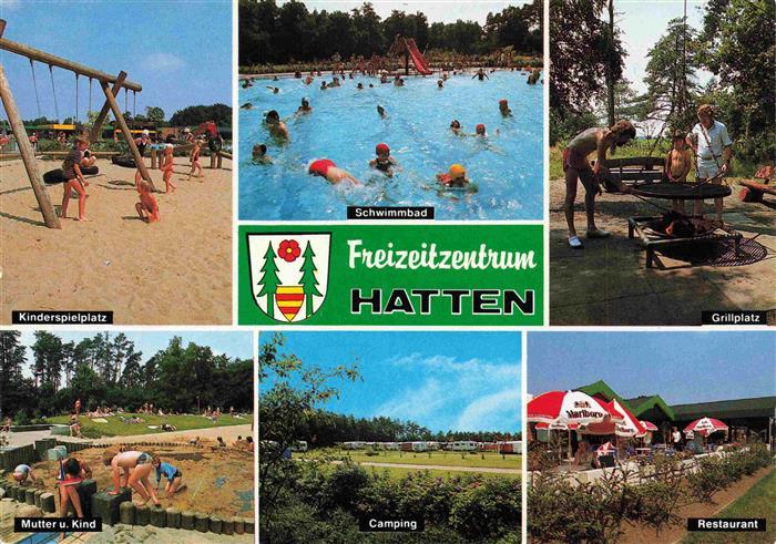 Kirchhatten Freizeitzentrum Hatten Kinderspielplatz Schwimmbad Grillplatz Campin