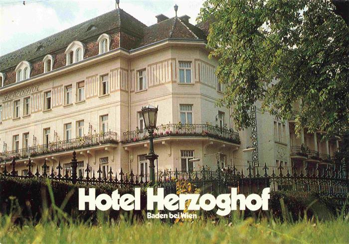 Baden  Wien AT Hotel Herzoghof Kurpark