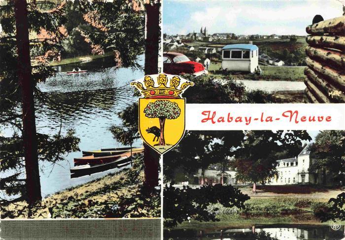 Habay-la-Neuve Belgie Gondelteich Campingplatz Park