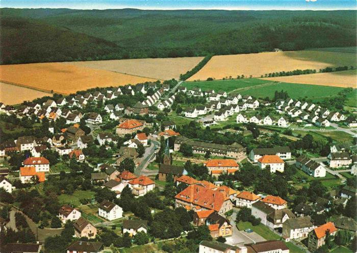 Fuerstenberg  Weser Fliegeraufnahme