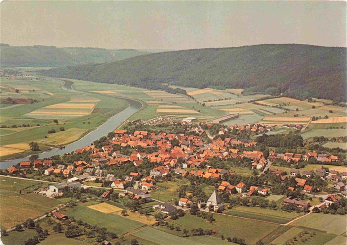 Oedelsheim Oberweser Fliegeraufnahme