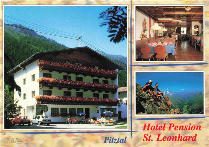 St Leonhard Pitztal Tirol AT Hotel Pension St Leonhard Gastraum Bergsteiger