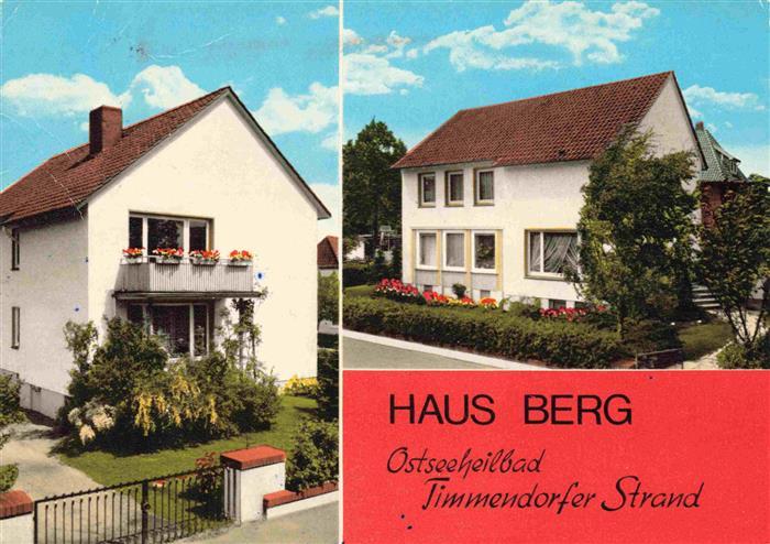 Timmendorfer Strand Timmendorferstrand Timmendorf Haus Berg