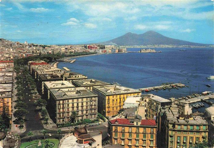 NAPOLI Neapel Naples IT Fliegeraufnahme