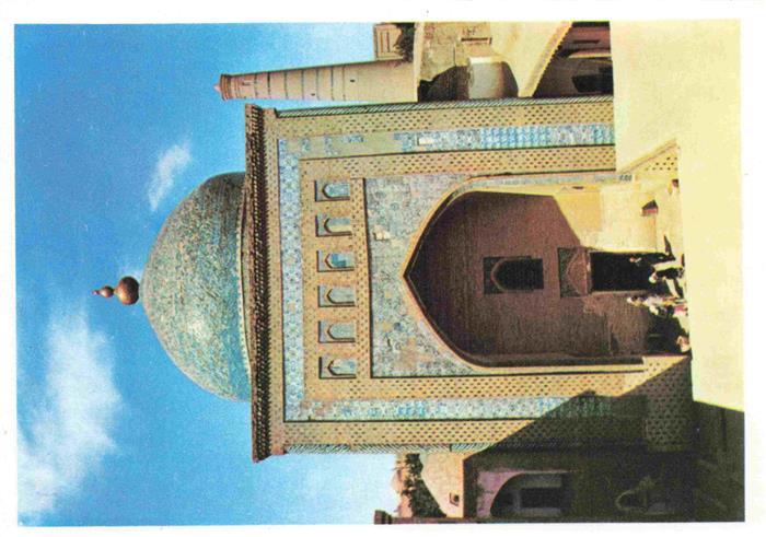 Chiwa Khiva Usbekistan Mausoleum des Pachlawan Machmud Portal