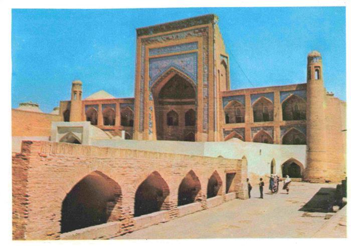 Chiwa Khiva Usbekistan Medrese Allakuli Chan Portal