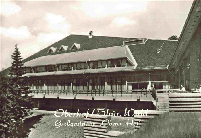 Oberhof Thueringen Grossgaststaette Oberer Hof