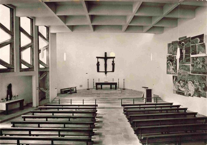 BERLIN CITY Kath Kirche St Ansgar Inneres