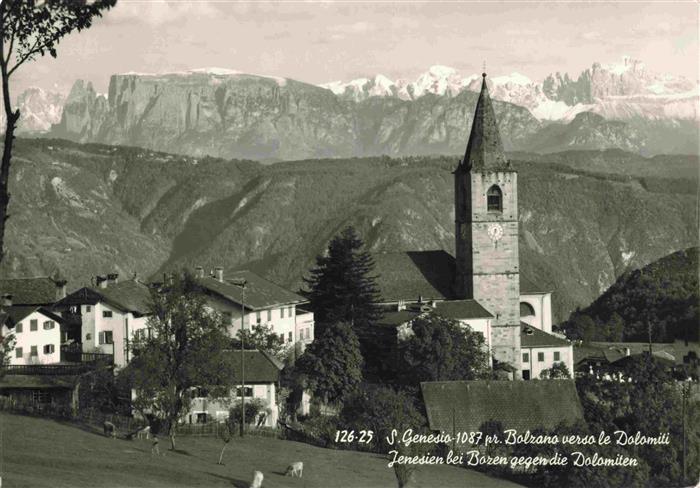 San Genesio Genesien Bozen IT Bolzano verso le Dolomiti
