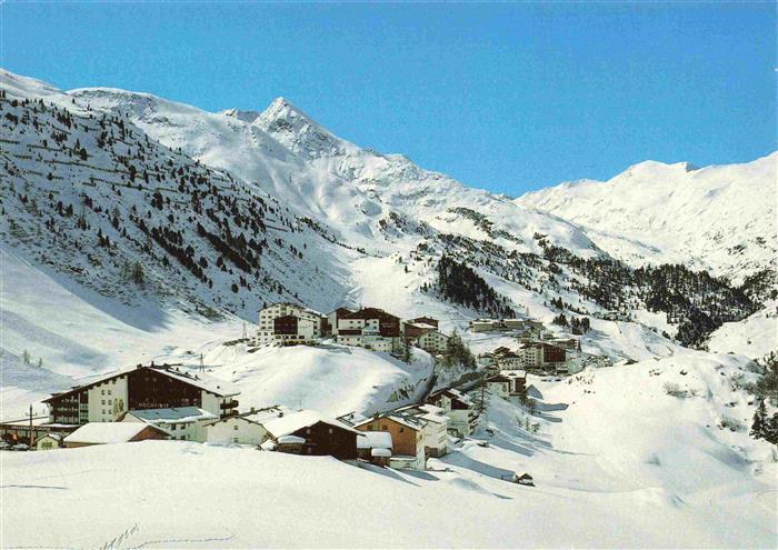 Obergurgl Ober-Gurgl Soelden oetztal Imst Tirol AT Panorama