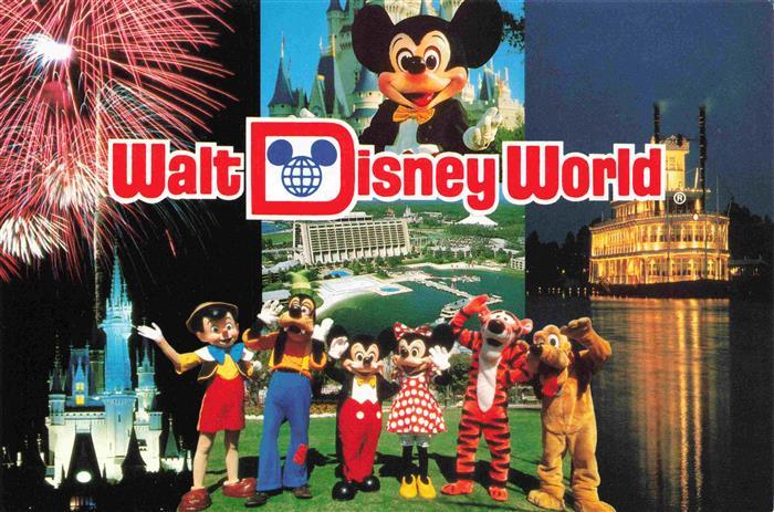 Disney World Lake Buena Vista Florida USA Mickey Mouse and Friends