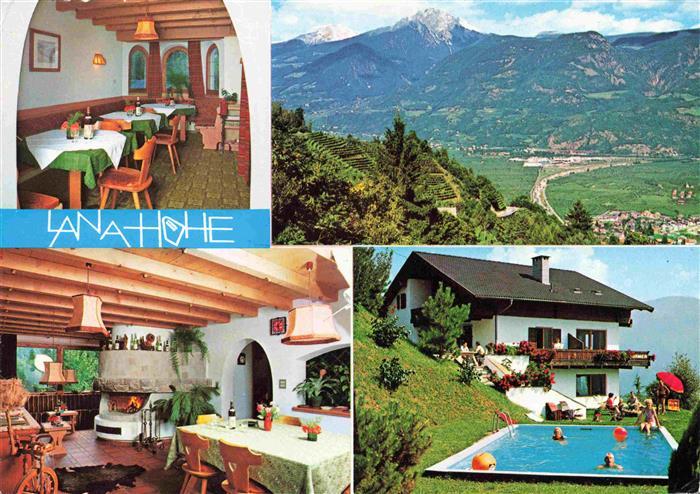 Lana Meran Lana Hoehe Gastraeume Panorama Pool