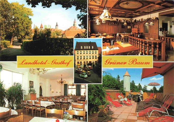 Uffenheim Neustadt Aisch-Bad Windsheim Bayern Landhotel Gasthof Gruener Baum Bar