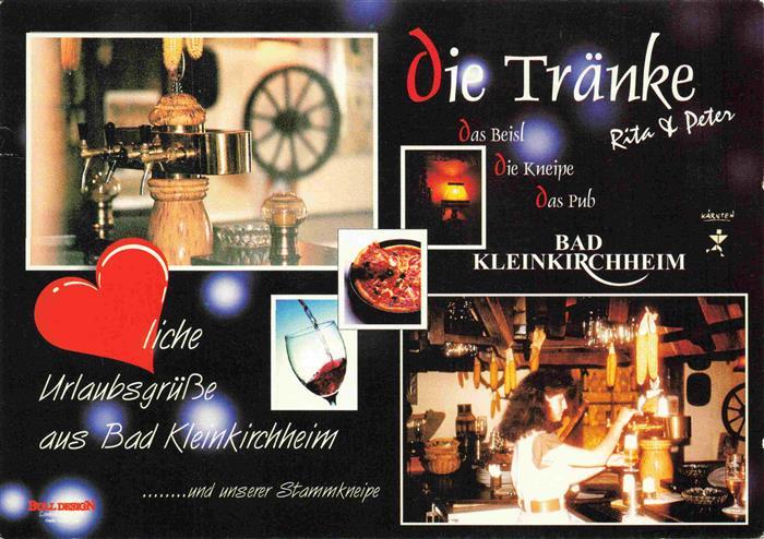 Bad Kleinkirchheim Kaernten AT die Traenke Gaststaette Kneipe Pub