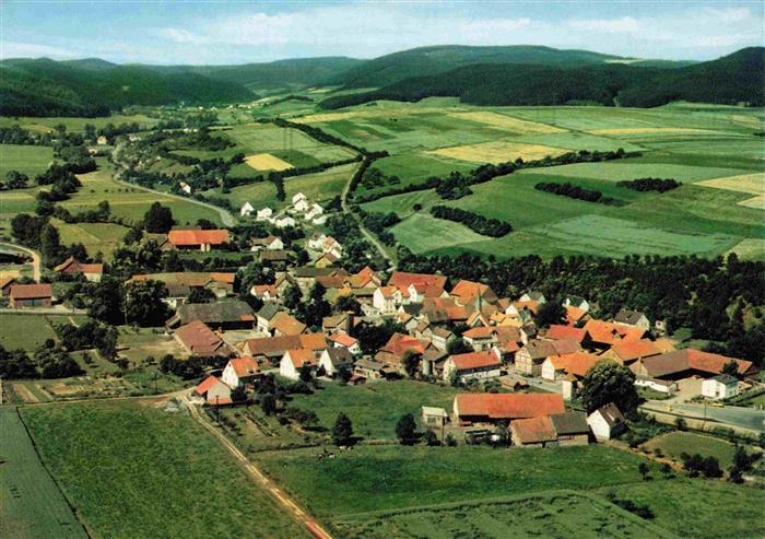 Giflitz Edertal Waldeck-Frankenberg Hessen Fliegeraufnahme