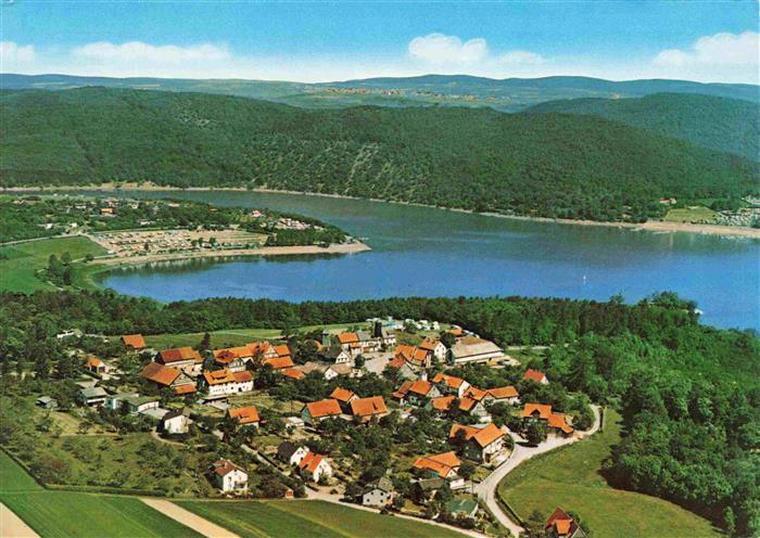 Bringhausen Edertal Fliegeraufnahme