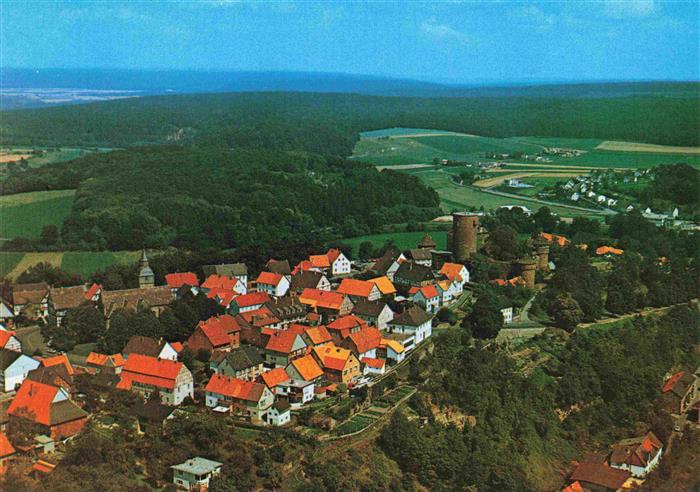 Trendelburg Diemel Deisel Hessen Fliegeraufnahme