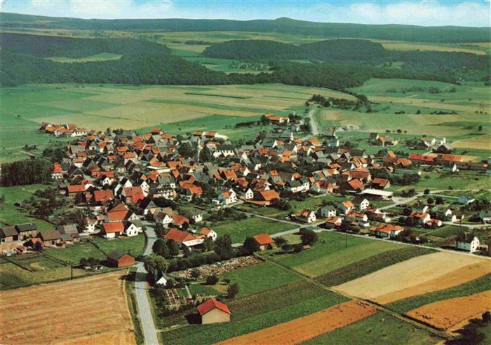 Trendelburg Diemel Deisel Hessen Fliegeraufnahme
