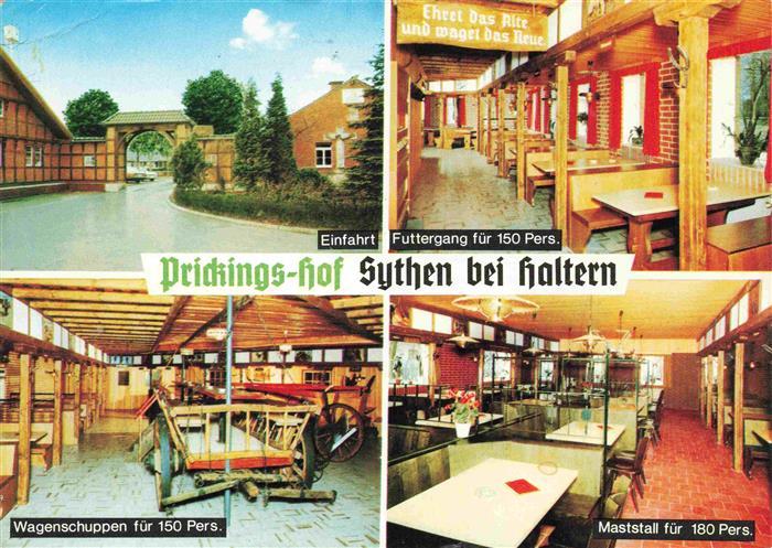 Sythen Haltern Prickings Hof Einfahrt Futtergang Wagenschuppen Maststall