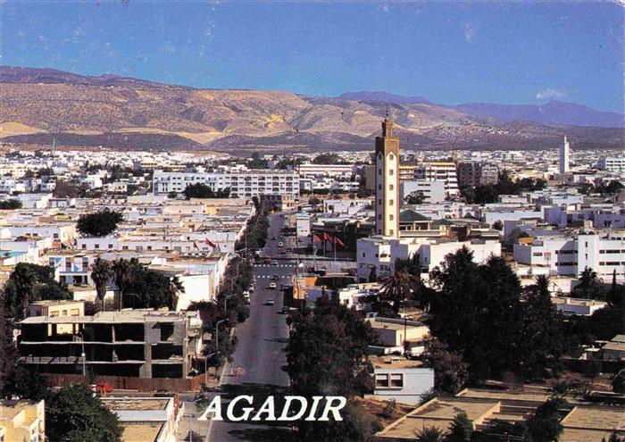 Agadir Maroc Fliegeraufnahme