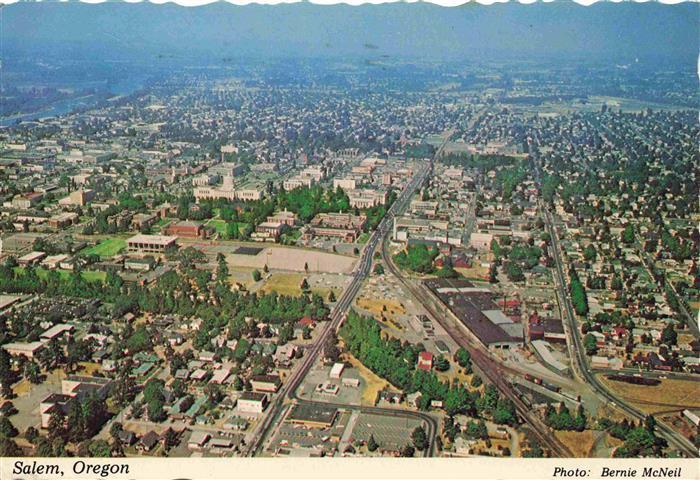 Salem Oregon Fliegeraufnahme
