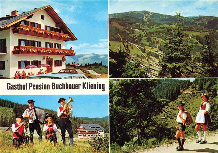 Bad St Leonhard Lavanttal Kaernten AT Gasthof Pension Buchbauer Kliening Panoram