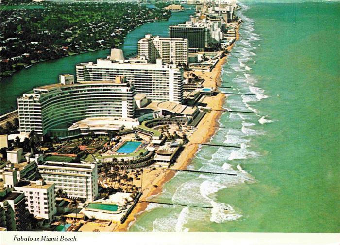 Miami Beach Fliegeraufnahme