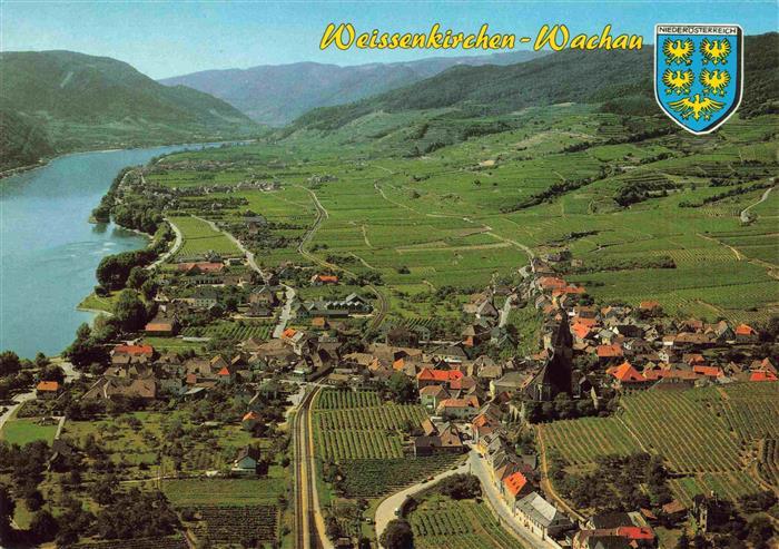 Weissenkirchen Wachau AT Fliegeraufnahme