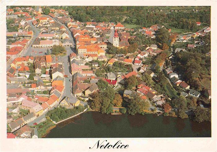 Netolice Nettolitz CZ Fliegeraufnahme