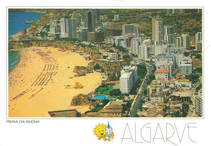 Praia da Rocha PT Fliegeraufnahme