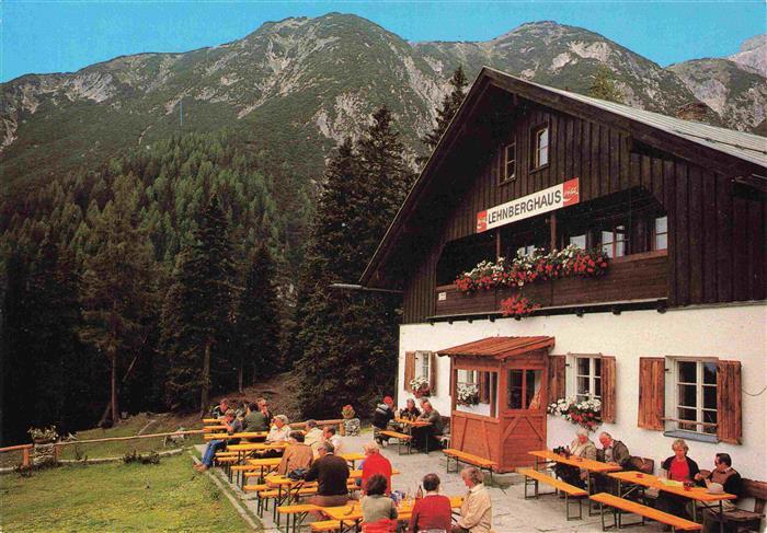Obsteig Tirol AT Lehnberghaus Terrasse