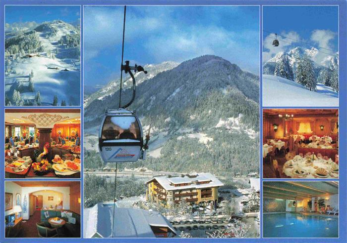 St Johann  Pongau AT Hotel Berghof Gastraeume Hallenbad Seilbahn