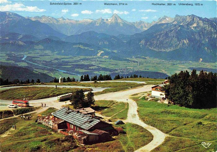 Gaisberg 1286m Salzburg AT Fliegeraufnahme