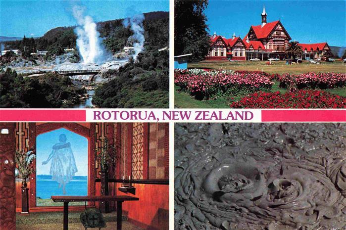 Rotorua New Zealand Teilansichten