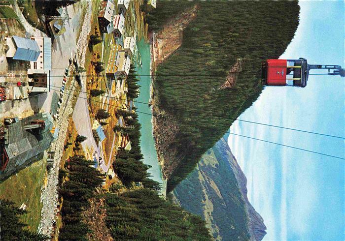 Enzingerboden mit Seilbahn zum Weiss-See im Hintergrund Lerchwand