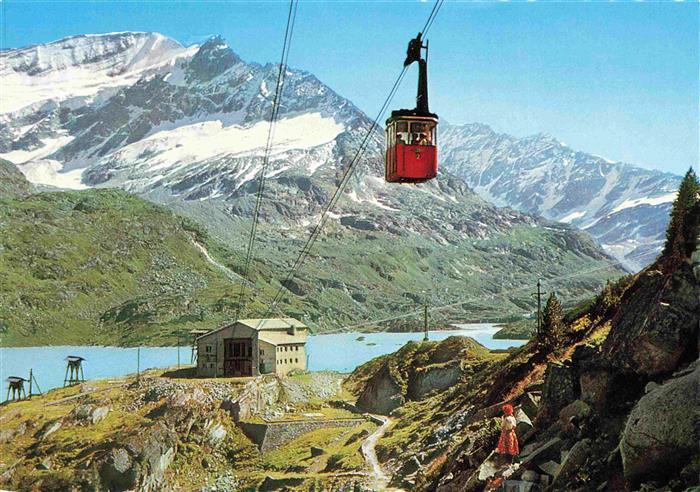 Enzingerboden Mittelstation Tauernmoos-See Seilbahn zum Weiss-See Alpenpanorama
