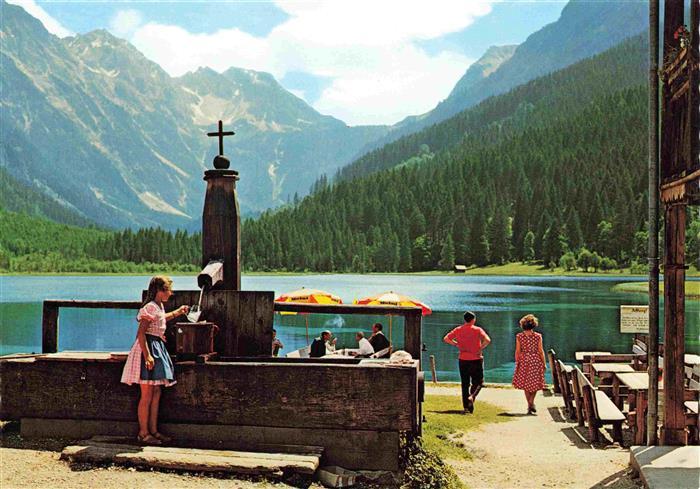 Jaegersee-Kleinarl AT Brunnen am Hotel am See