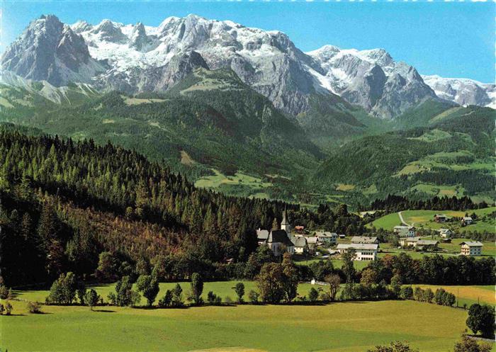 Werfenweng Pinzgau-Pongau AT Panorama Blick gegen Hochkoenig