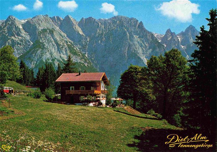 Werfen Pinzgau-Pongau AT Dielalm mit Tennengebirge