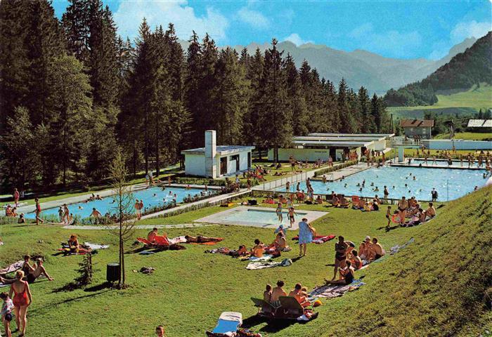 Koessen Tirol AT Freischwimmbad Sommerfrische