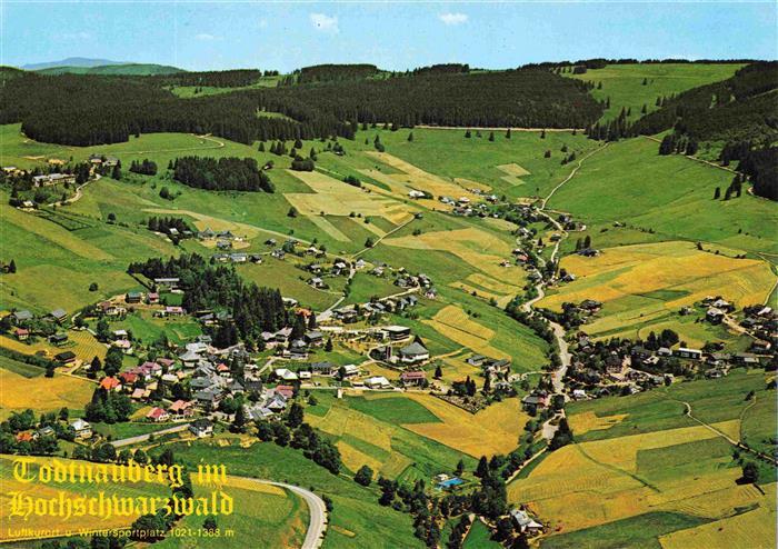 Todtnauberg Schwarzwald BW Fliegeraufnahme