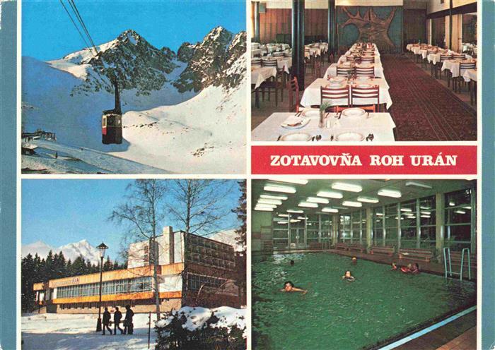 Vysoke Tatry Poprad SK Zotavovna ROH Uran Exterier a intenery zotavovne
