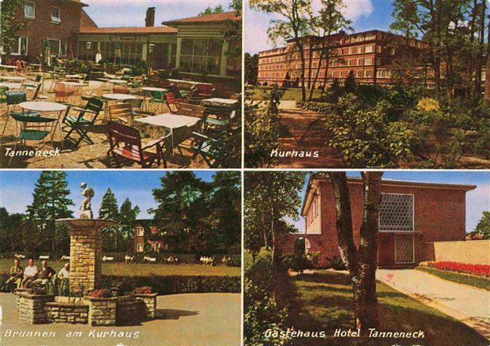 Bad Bramstedt Haus Tanneck Hotel Restaurant und Gaestehaus Kurhaus Brunnen