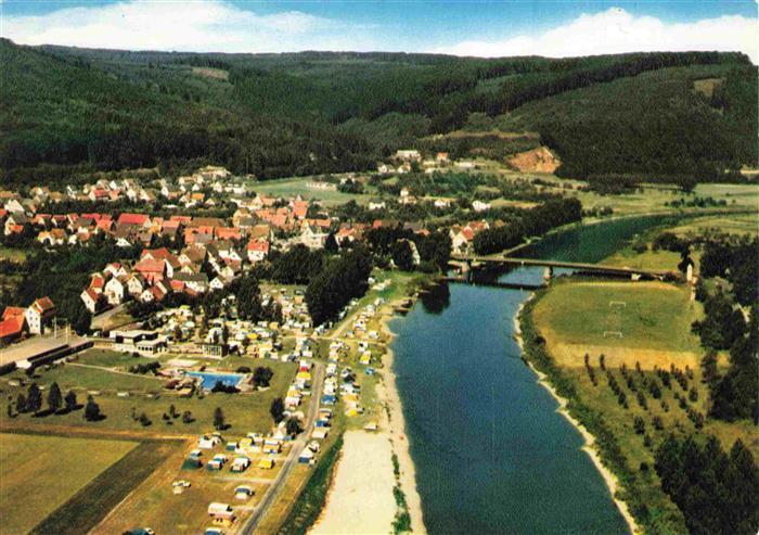 Gieselwerder Oberweser Fliegeraufnahme