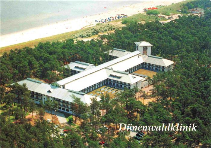 Trassenheide Usedom Duenenwaldklinik Fliegeraufnahme